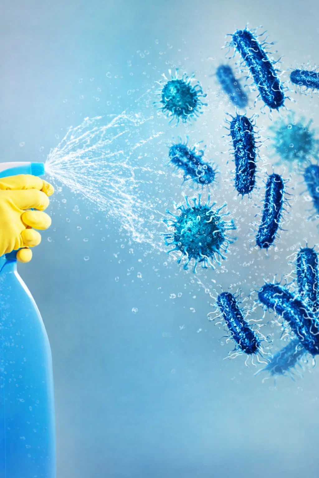 Higienización y limpieza a fondo eliminando germenes